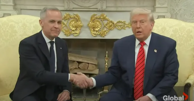 美(měi)加元首交鋒！卡尼：加拿(ná)大(dà)永遠(yuǎn)不(bù)賣！特朗普：第51州是(shì)最好(hǎo)的(de)選擇！華人(rén)吵翻！